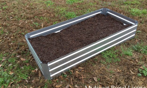 Castlecreek Large Galvanized Raised Bed Planter Box